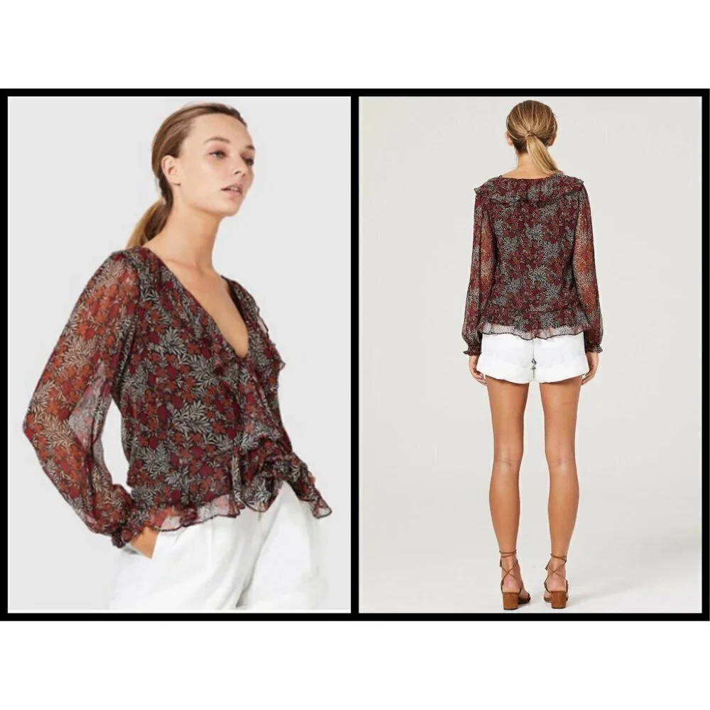 💕STEVIE MAY💕 Patience Top Kimono Garden
